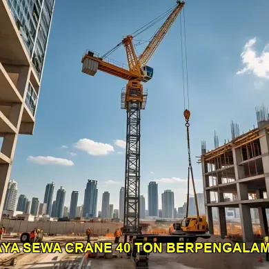 biaya sewa crane 40 ton berpengalaman